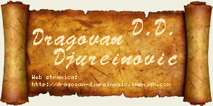 Dragovan Đureinović vizit kartica